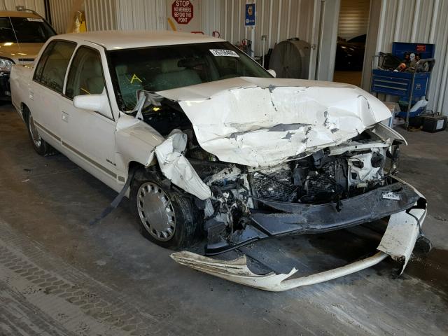 1G6KD54Y5XU706431 - 1999 CADILLAC DEVILLE WHITE photo 1