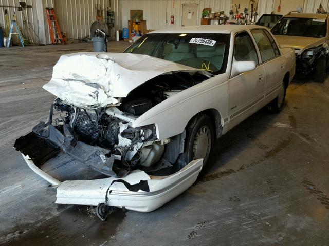 1G6KD54Y5XU706431 - 1999 CADILLAC DEVILLE WHITE photo 2