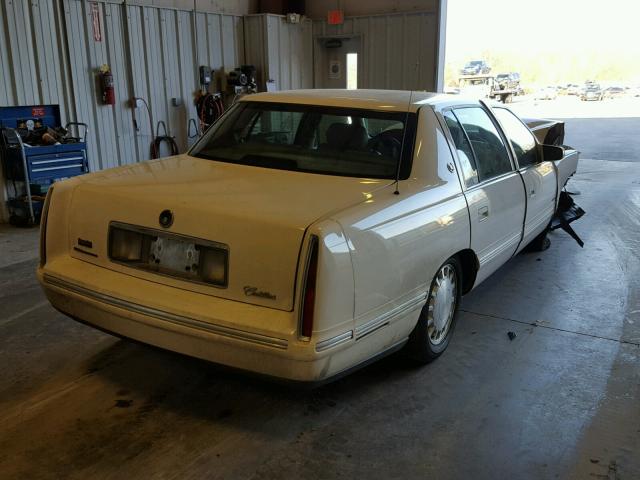 1G6KD54Y5XU706431 - 1999 CADILLAC DEVILLE WHITE photo 4