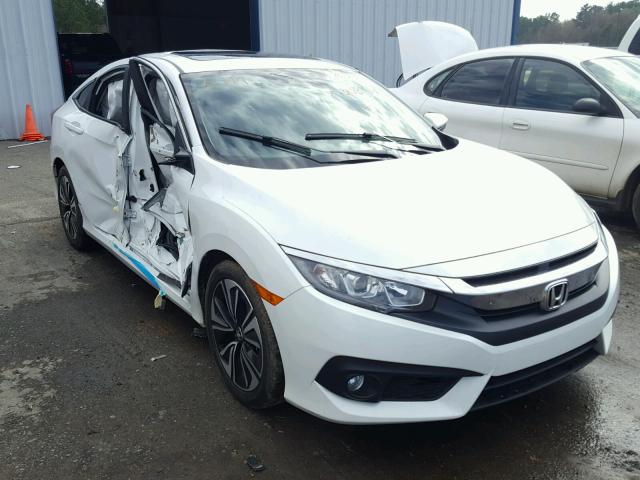 19XFC1F48GE038174 - 2016 HONDA CIVIC EX თეთრი ფოტო 1