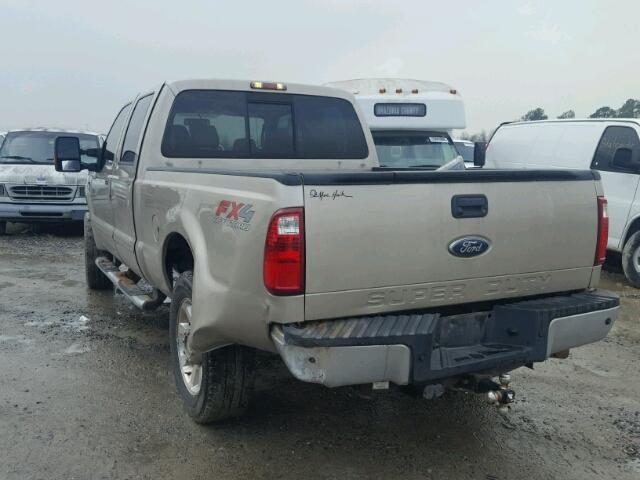 1FTSW2BR6AEA35967 - 2010 FORD F250 SUPER TAN photo 3