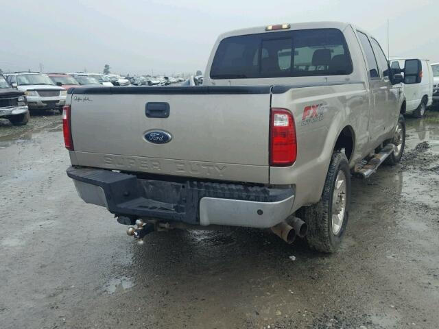 1FTSW2BR6AEA35967 - 2010 FORD F250 SUPER TAN photo 4