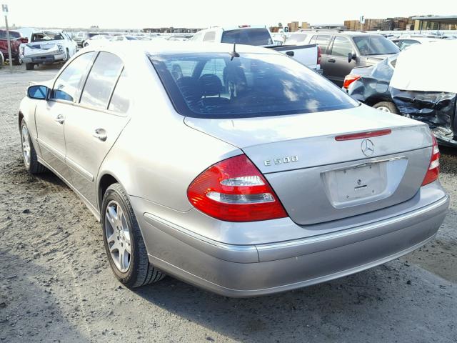 WDBUF70J63A187534 - 2003 MERCEDES-BENZ E 500 SILVER photo 3