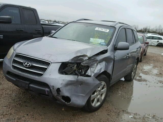 5NMSH13E27H090518 - 2007 HYUNDAI SANTA FE S SILVER photo 2