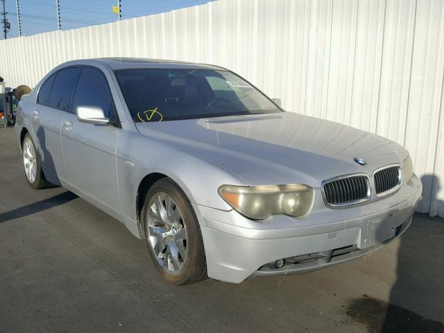 WBAGL63493DP67699 - 2003 BMW 745I SILVER photo 1