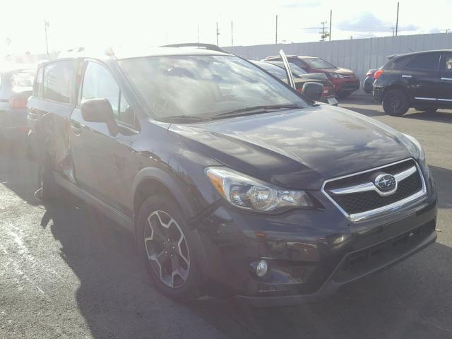 JF2GPAGC4E8298255 - 2014 SUBARU XV CROSSTR BLACK photo 1