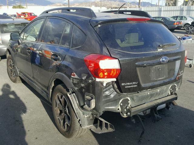 JF2GPAGC4E8298255 - 2014 SUBARU XV CROSSTR BLACK photo 3