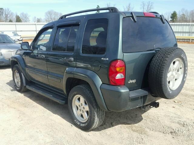 1J4GL58K02W147292 - 2002 JEEP LIBERTY LI GRAY photo 3