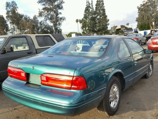 1FALP62W4TH142635 - 1996 FORD THUNDERBIR GREEN photo 4