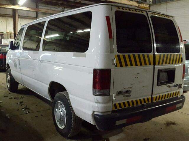 1FBNE3BL7BDA18012 - 2011 FORD ECONOLINE WHITE photo 3