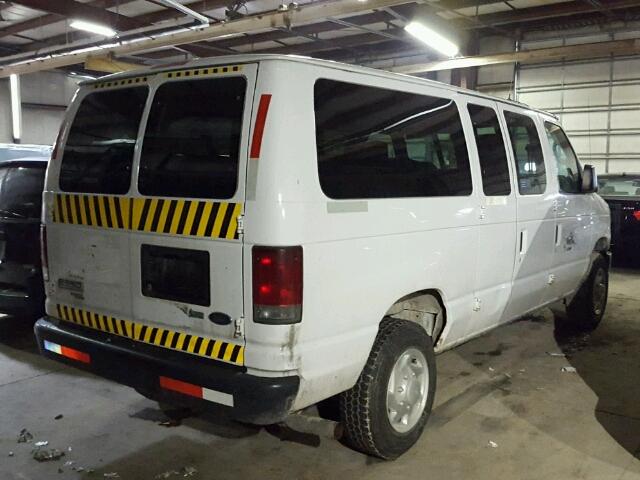 1FBNE3BL7BDA18012 - 2011 FORD ECONOLINE WHITE photo 4