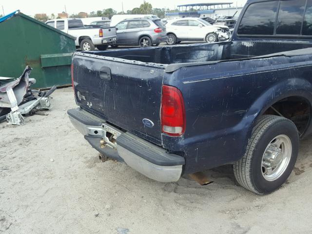 1FTNX20F51EA04552 - 2001 FORD F250 SUPER BLUE photo 9