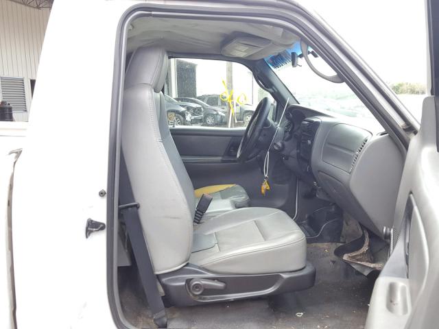 1FTYR10D26PA87711 - 2006 FORD RANGER WHITE photo 5