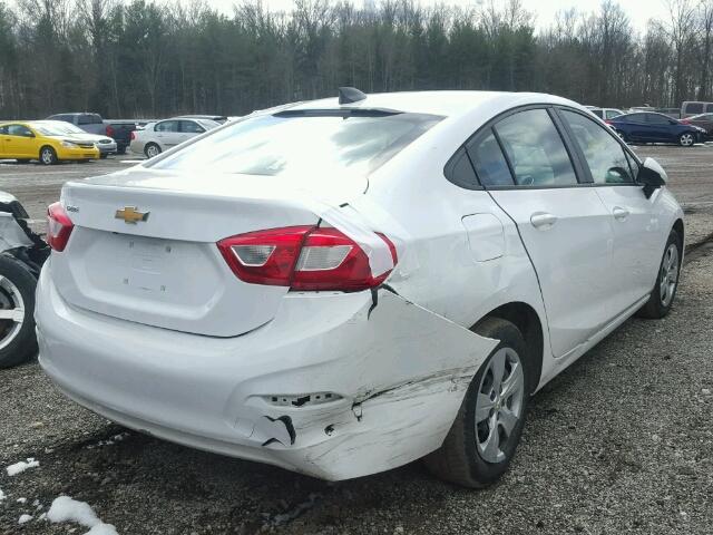 1G1BC5SM8G7230747 - 2016 CHEVROLET CRUZE LS WHITE photo 4