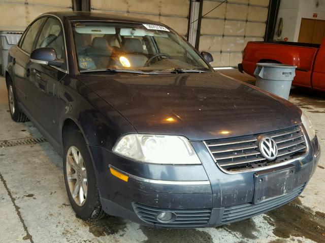 WVWPD63B74P201474 - 2004 VOLKSWAGEN PASSAT GLS BLUE photo 1