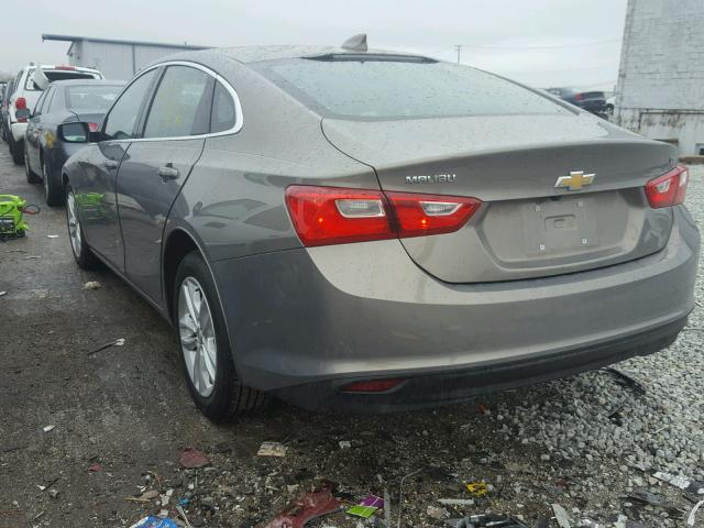 1G1ZD5ST5JF102742 - 2018 CHEVROLET MALIBU LT TAN photo 3