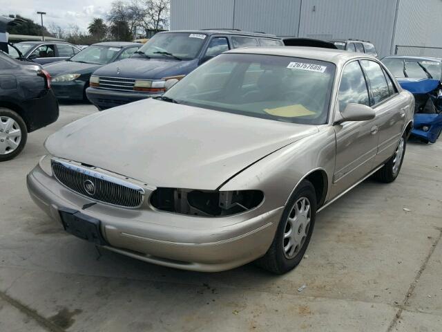 2G4WS52J721228734 - 2002 BUICK CENTURY CU GOLD photo 2