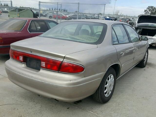 2G4WS52J721228734 - 2002 BUICK CENTURY CU GOLD photo 4