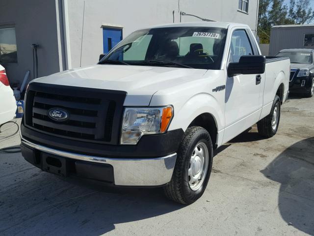 1FTMF1CM0BKD10080 - 2011 FORD F150 WHITE photo 2