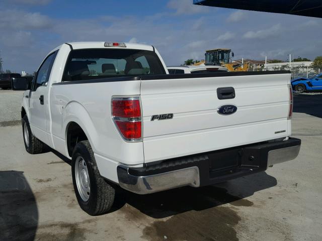 1FTMF1CM0BKD10080 - 2011 FORD F150 WHITE photo 3