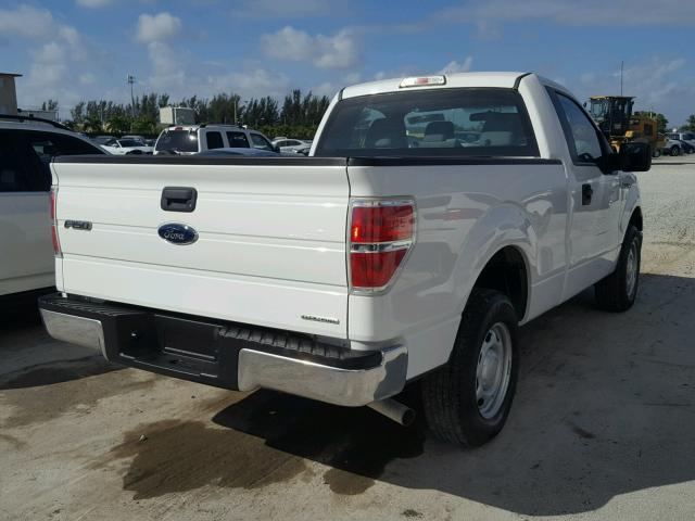 1FTMF1CM0BKD10080 - 2011 FORD F150 WHITE photo 4