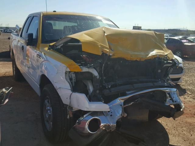 1FTFX1CF0EFD13047 - 2014 FORD F150 SUPER WHITE photo 1