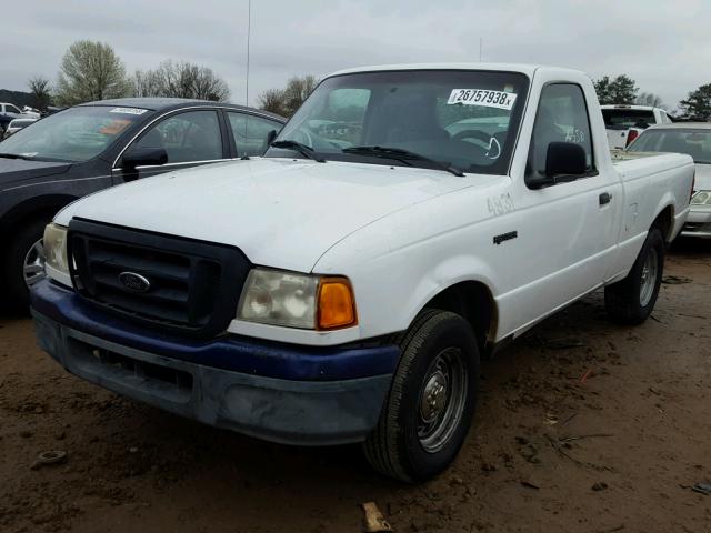 1FTYR10D64PB58244 - 2004 FORD RANGER WHITE photo 2