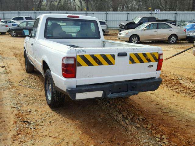 1FTYR10D64PB58244 - 2004 FORD RANGER WHITE photo 3