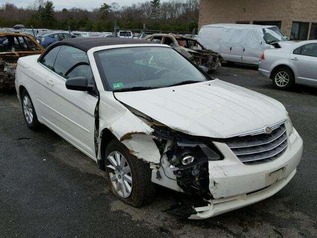 1C3LC45K78N572806 - 2008 CHRYSLER SEBRING WHITE photo 1