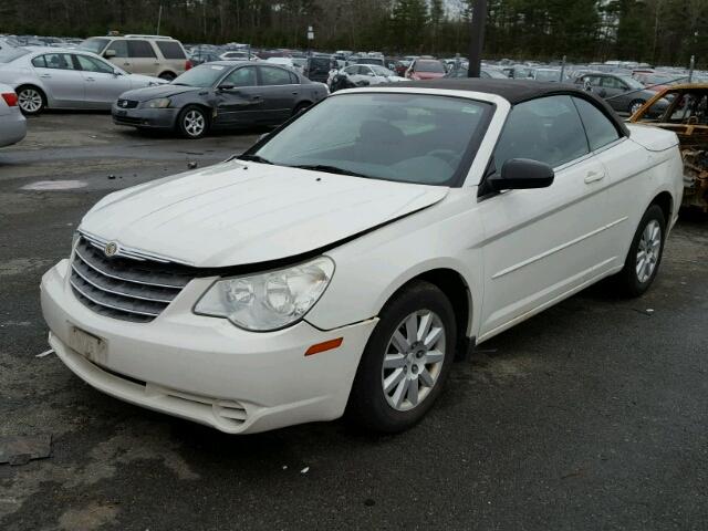 1C3LC45K78N572806 - 2008 CHRYSLER SEBRING WHITE photo 2