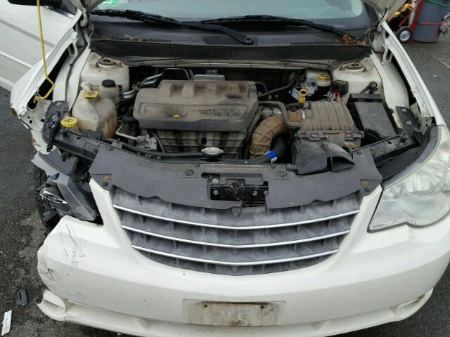 1C3LC45K78N572806 - 2008 CHRYSLER SEBRING WHITE photo 7