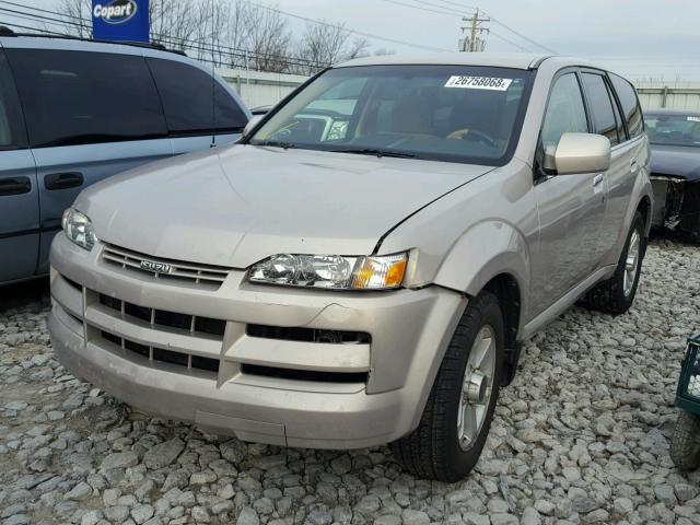 4S2DF58XX24602631 - 2002 ISUZU AXIOM XS Gümüş foto 2