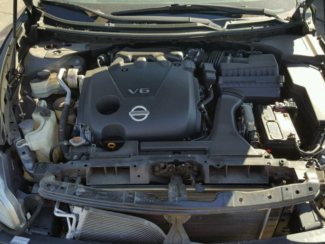 1N4AA51E29C812653 - 2009 NISSAN MAXIMA S BLUE photo 7