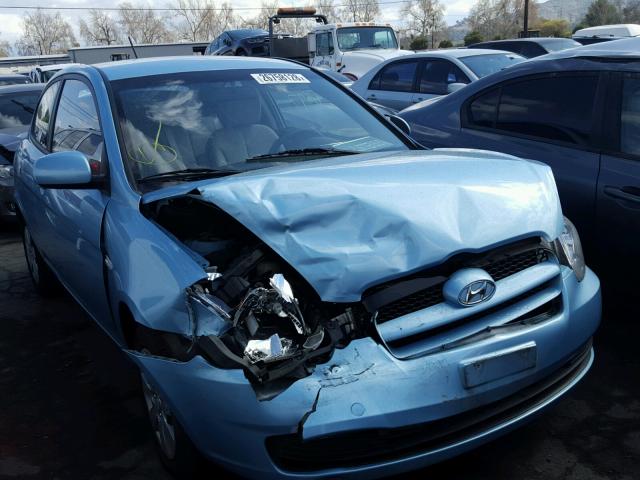 KMHCM3AC2AU159023 - 2010 HYUNDAI ACCENT BLU BLUE photo 1