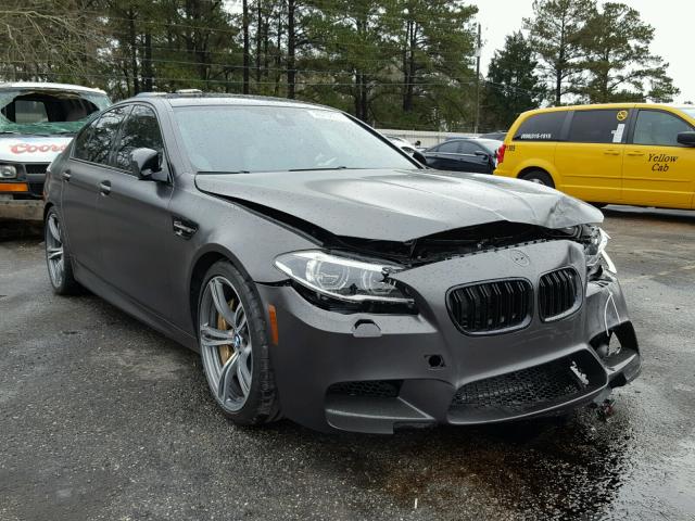 WBSFV9C53ED593241 - 2014 BMW M5 GRAY photo 1