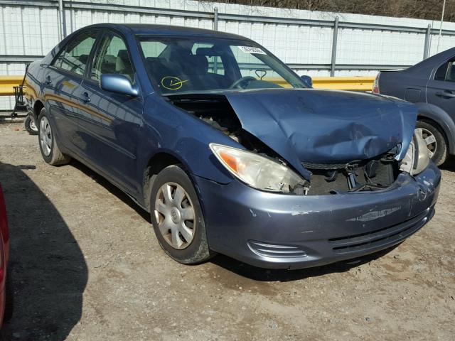 4T1BE32K93U734252 - 2003 TOYOTA CAMRY LE BLUE photo 1