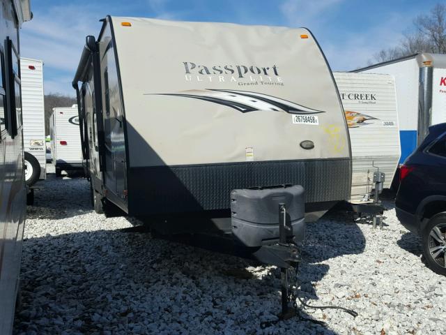 4YDT32924FT411152 - 2015 KEYSTONE PASSPORT TWO TONE photo 1