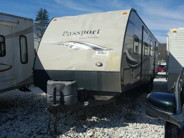 4YDT32924FT411152 - 2015 KEYSTONE PASSPORT TWO TONE photo 2