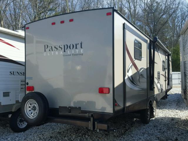 4YDT32924FT411152 - 2015 KEYSTONE PASSPORT TWO TONE photo 4