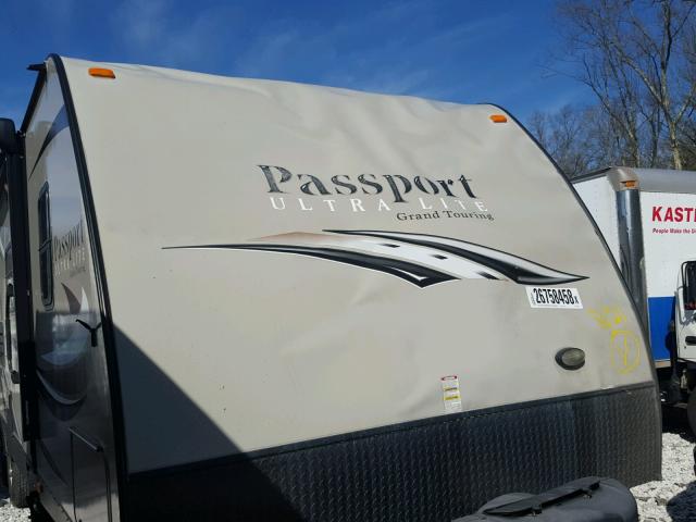 4YDT32924FT411152 - 2015 KEYSTONE PASSPORT TWO TONE photo 9