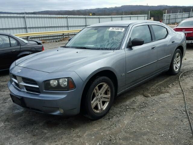 2B3LA43G06H317020 - 2006 DODGE CHARGER SE GRAY photo 2