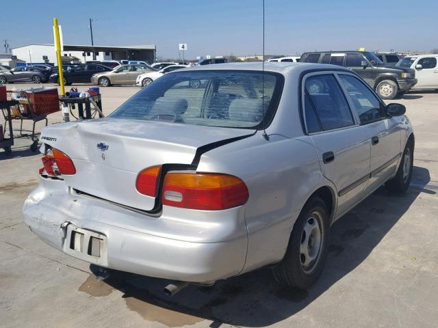 1Y1SK528X1Z402006 - 2001 CHEVROLET GEO PRIZM 银色 照片 4