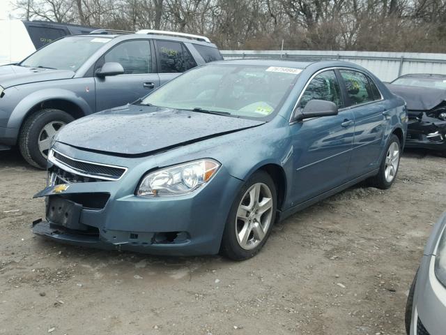 1G1ZG57B59F247721 - 2009 CHEVROLET MALIBU LS ლურჯი ფოტო 2