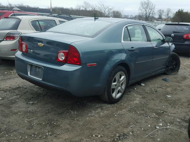 1G1ZG57B59F247721 - 2009 CHEVROLET MALIBU LS ლურჯი ფოტო 4