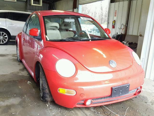 3VWCA21C7XM449212 - 1999 VOLKSWAGEN NEW BEETLE 红色 照片 1