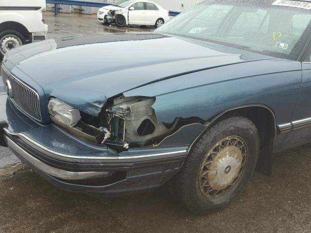 1G4HP52L2SH515584 - 1995 BUICK LESABRE CU BLUE photo 9