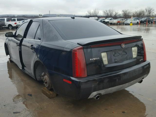 1G6DW677570154304 - 2007 CADILLAC STS BLACK photo 3