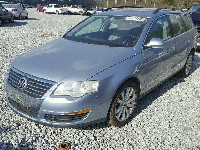 WVWLU73C47E003867 - 2007 VOLKSWAGEN PASSAT 3.6 BLUE photo 2