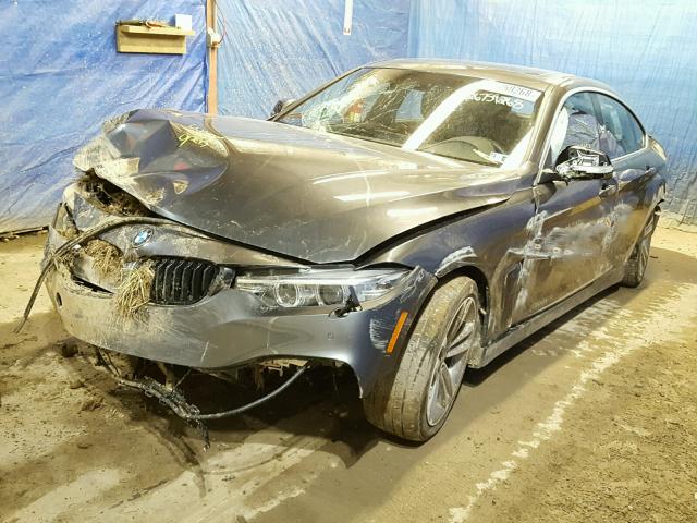 WBA4F9C52HG792602 - 2017 BMW 430XI GRAN GRAY photo 2