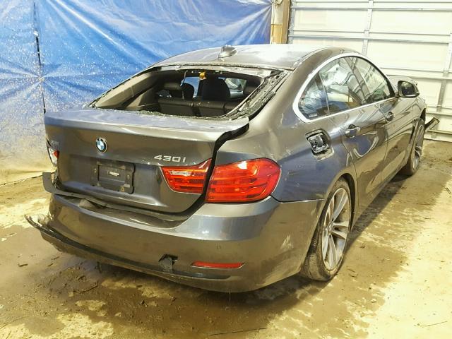 WBA4F9C52HG792602 - 2017 BMW 430XI GRAN GRAY photo 4